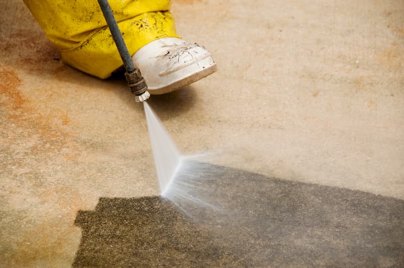 How To Remove Stubborn Concrete Stains